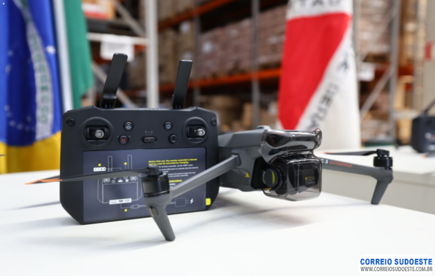 Polícia-Penal-de-Minas-reforça-segurança-prisional-com-18-novos-drones