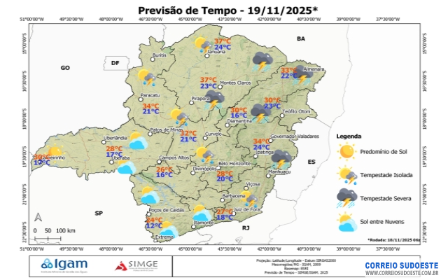 Sol-vai-predominar-no-Sul/Sudoeste-de-Minas