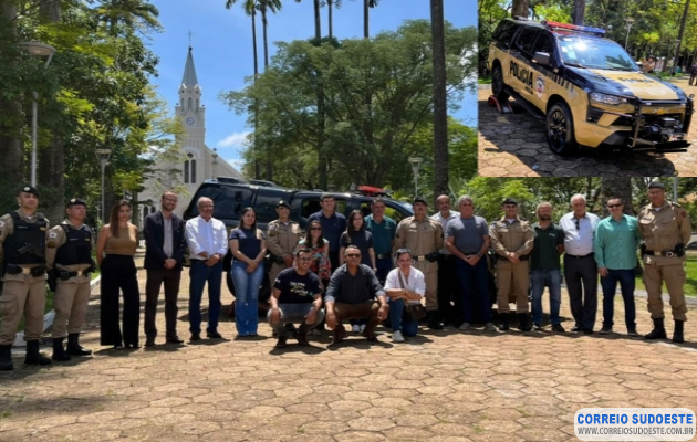 PM-de-Guaranésia-recebe-caminhonete-para-reforço-da-segurança-rural