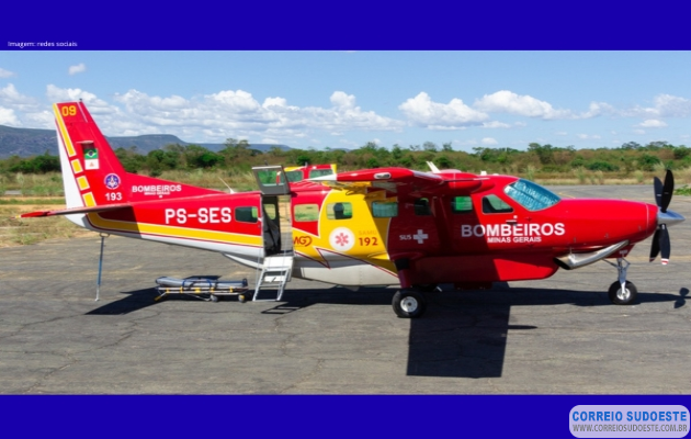 Paciente-com-infecção-grave-no-coração-é-transferido-em-operação-aeromédica