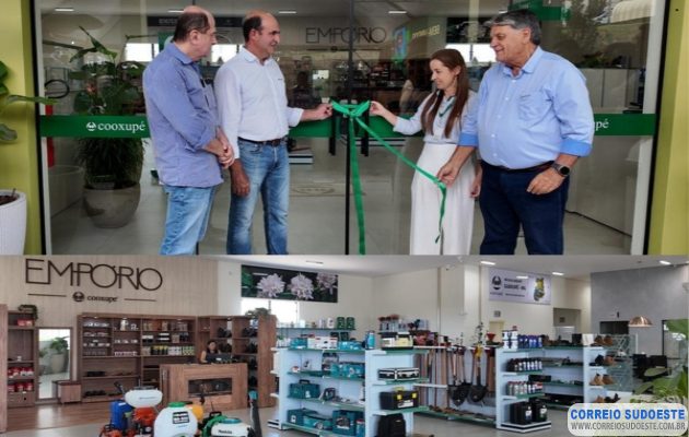 Cooxupé-inaugura-novas-instalações-da-loja-em-Guaxupé