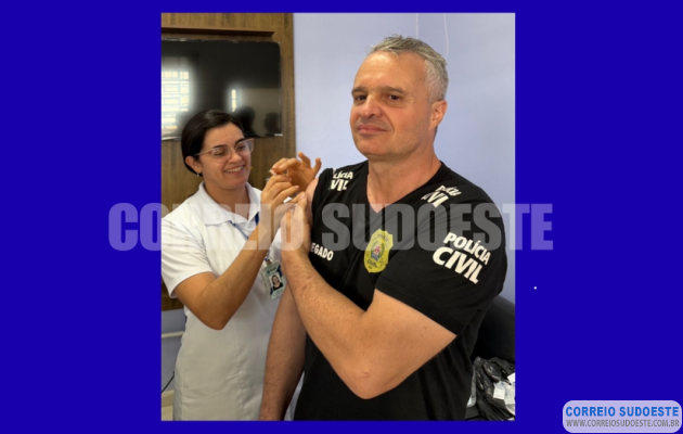 Polícia-Civil-promove-campanha-de-vacinação-para-servidores-em-Guaxupé